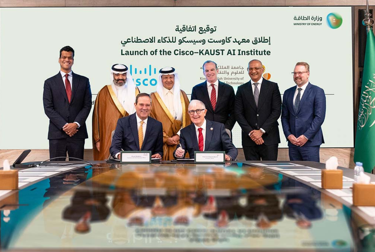 Cisco and KAUST AI Institute collaboration in Saudi Arabia