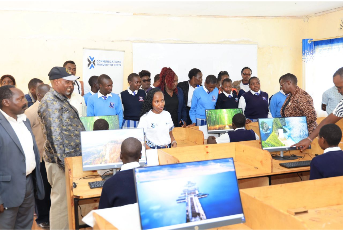 Communications Authority of Kenya Donates Computers to Boost Digital Learning