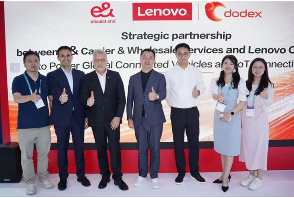 e& Partners Lenovo Connect to Expand Global IoT and Connected Vehicle Services