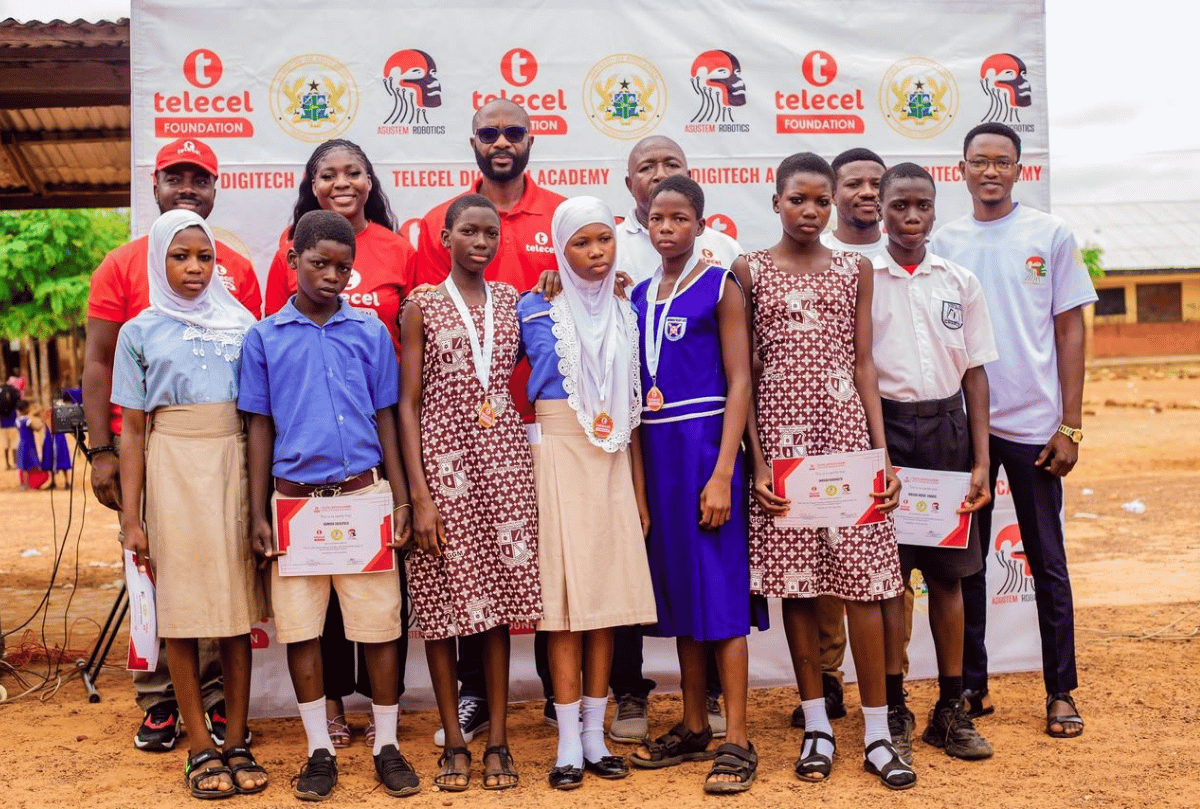 Telecel Ghana Celebrates First Cohort 4 DigiTech Academy Graduates in North East Region
