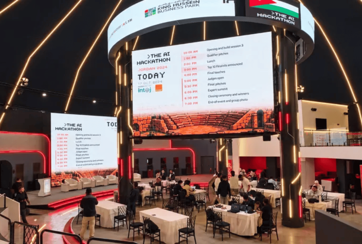 Orange Jordan Sponsors AI Hackathon Producing 50 Working Prototypes