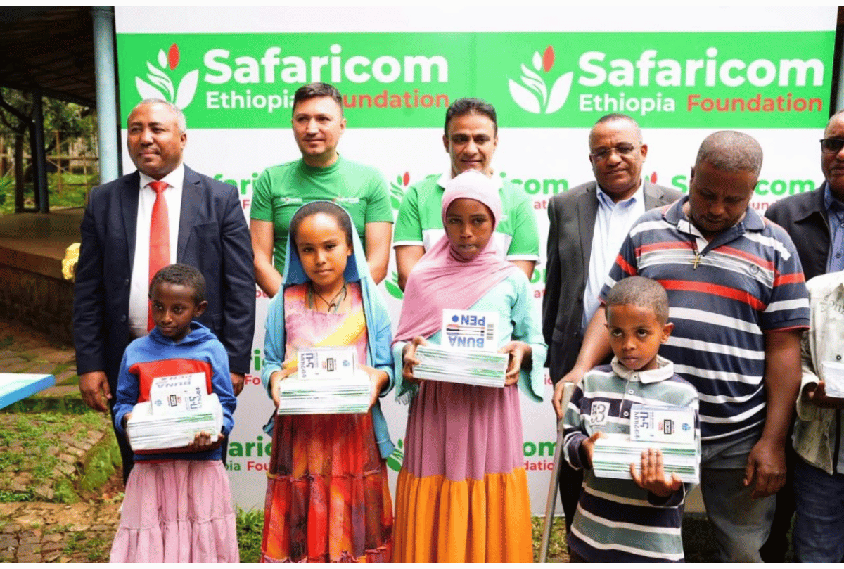 Safaricom Ethiopia Foundation Supports 5,500 Students With School Supplies